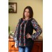 Embroidered blouse "Christmas Night"